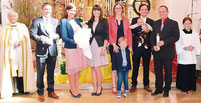 Luisa Marie Christina und Anton Sebastian wurden getauft.