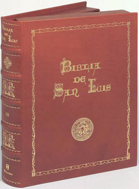 Écrin en cuir et décoration dorée.