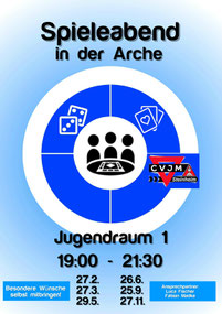 Spieleabend-Flyer (vergrößerbar)