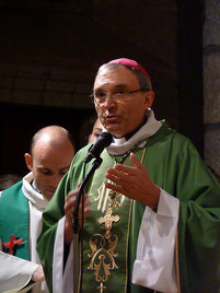 Mgr Dognin, à la messe des policiers, à l'église St Martin de Morlaix (14/11/2015)