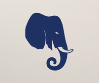 Elephant wall sticker