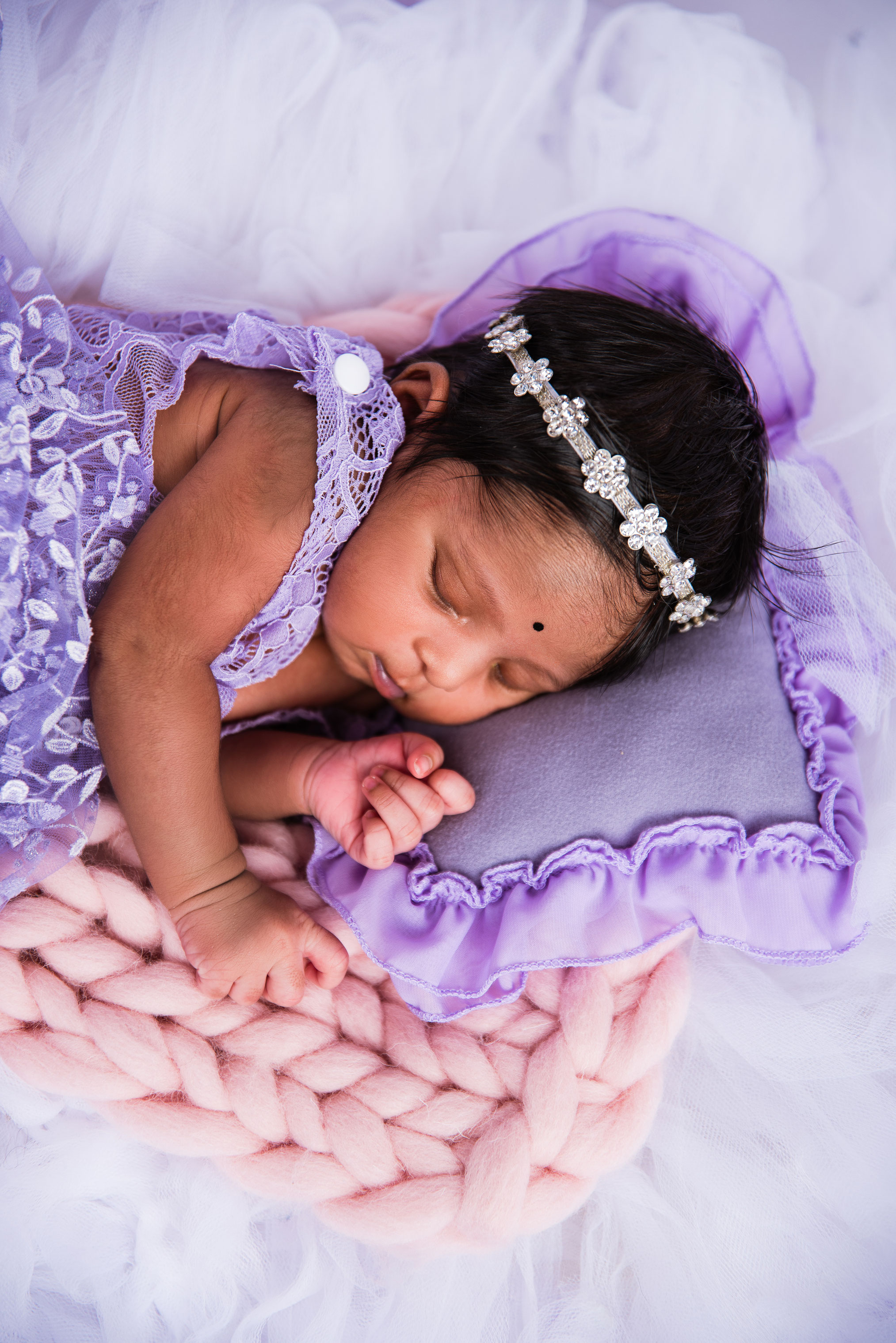 newbornshoot met meisje