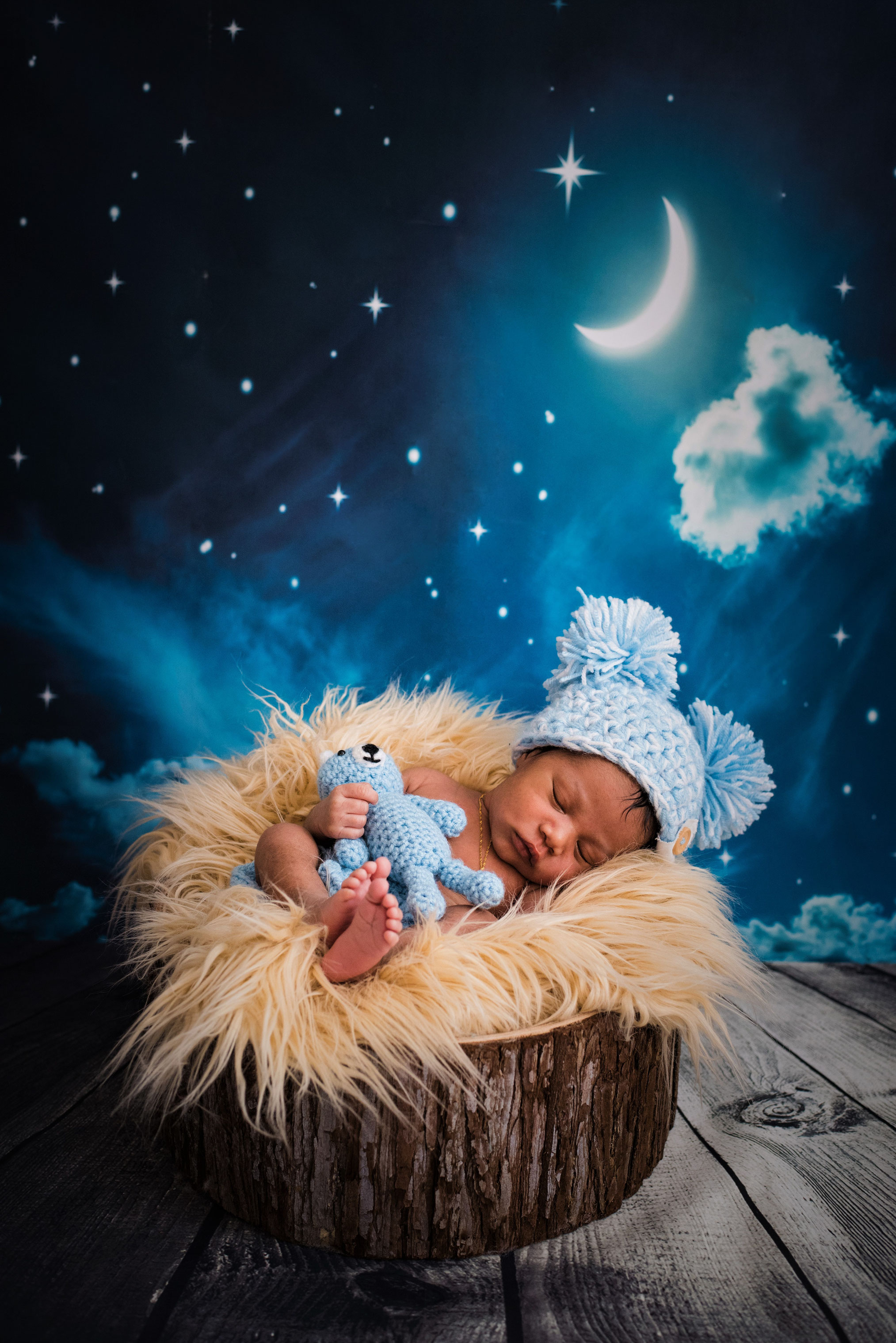 Newbornshoot van een jongetje