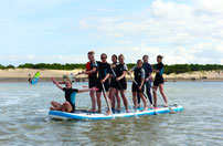 stand up paddle en groupe,séminaire