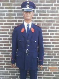 Rijkswacht, adjudant, dagelijkse tenue rond 1970