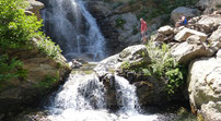Wasserfall wandern Kalabrien