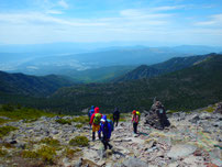 硫黄岳　登山　ツアー