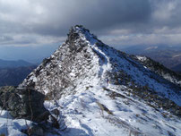 金峰山　雪山　登山　ガイド