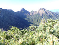 硫黄岳　テント泊　登山