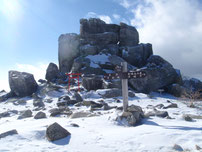 金峰山　雪山　登山　ガイド