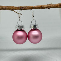 Druckatelier46 Ohrhänger Weihnachtskugeln