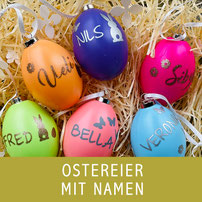 Druckatelier46 Ostereier mit Namen