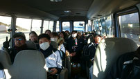 レンタルバスは先に富津へ