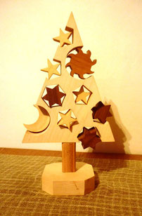 クリスマスツリー - 七曜工房 木のクラフトと笛の製作販売