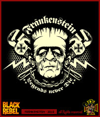 Black Rebel Art T-Shirts Poster Weirdo Rocker Stuff