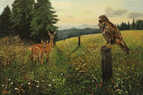 Begegnung am Abend 40 x 60   