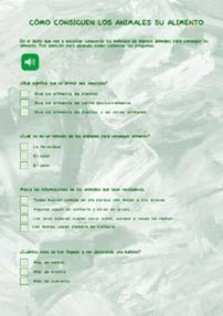 Alimentación de los animales