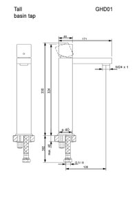 Waschtischarmatur GHD01