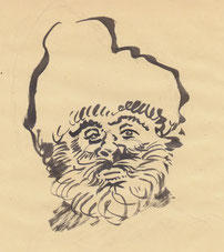 Jean Milhau, Portrait masculin (180x165)
