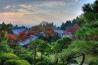 百済寺の庭園