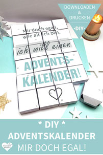 Viele Originelle Diy Adventskalender Zum Selber Basteln Diy Shop Blog Downloaden Drucken Glucklich Sein