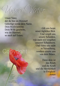 christliche Karten Unser Vater