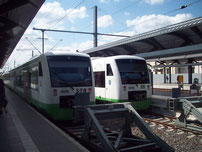 Süd-Thüringen Bahn und Erfurter Bahn