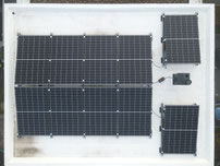 Zonnepanelen op plat dak gemaakt door paul van well 
