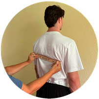 Praxis Doris Pohl Bild energetisches Aufrichten Vorher