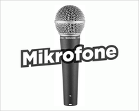 Mikrofone, Funkmikrofone, Headsets, Clip Mikrofone mieten bei Sinusklang Veranstaltungstechnik