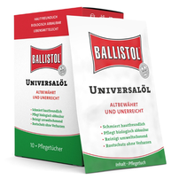 Ballistol universele olie 10 doekjes