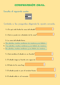COMPRENSIÓN ORAL