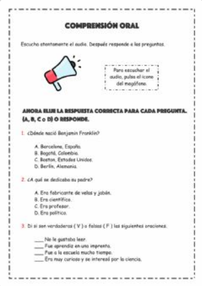 COMPRENSIÓN ORAL