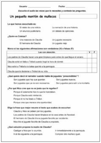 COMPRENSIÓN ORAL