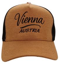 Stick ViennaAustria; grau; grey; beige; beige; Brown; braun;cappie; Austria; Austria kappe; Austria cappy
