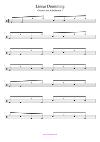 Linear Drumming Rhythmen PDF