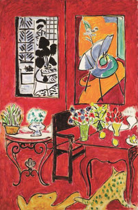 Henri Matisse, Great Red Interior, 1948, Paris, MNAM, Centre Pompidou