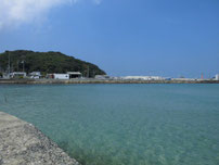 川棚川 河口付近の写真