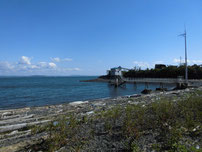 青浜海岸　砂浜の写真