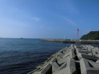 島戸漁港　釣り禁止場所の写真