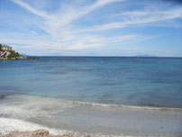 plage de Meria 10 min en voiture