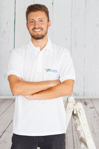 Kevin Gumbrecht, Schienmann-Team, Schienmann Maler, Malerfirma Schienmann, Daimlerstraße 25, Maler & Raumgestalter, Maler in Erlangen, Maler in Bruck