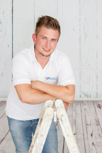Dominic Motschiedler, Schienmann-Team, Schienmann Maler, Malerfirma Schienmann, Daimlerstraße 25, Maler & Raumgestalter, Maler in Erlangen, Maler in Bruck