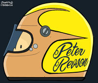 Peter Jeffrey Revson by Muneta & Cerracín