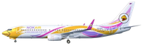 Boeing 737-800(WL) - HS-DBX "Nok Tawan"