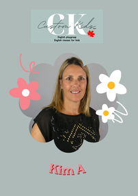 Photo of Kim, ESL teacher and playgroup leader at Custom Kids