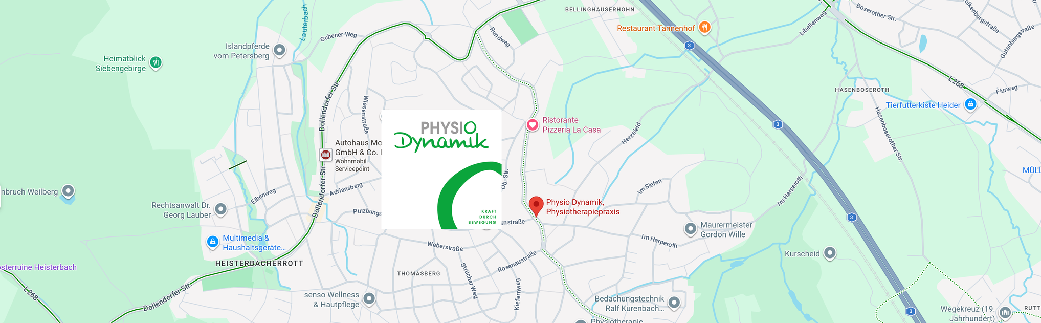 Physio Dynamik, DE 53639 Königswinter, Siebengebirgsstraße 70