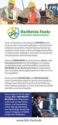 Karlheinz Fuchs Flyer