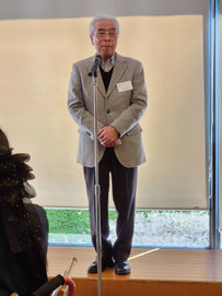 正賀関東緑窓会会長 開会のご挨拶