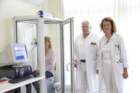 Untersuchung einer Patientin